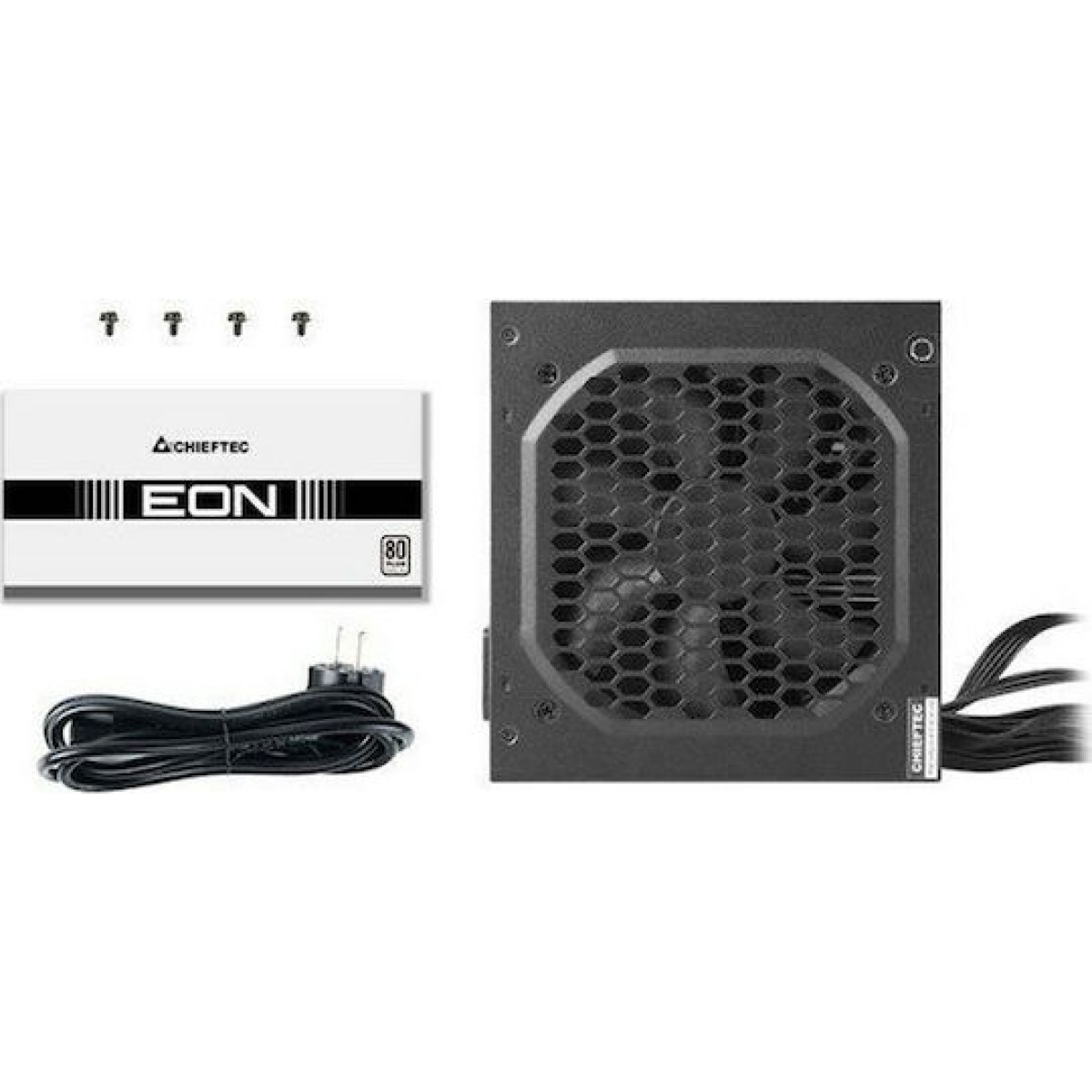 Chieftec EON 700W Μαύρο Τροφοδοτικό Υπολογιστή Full Wired
