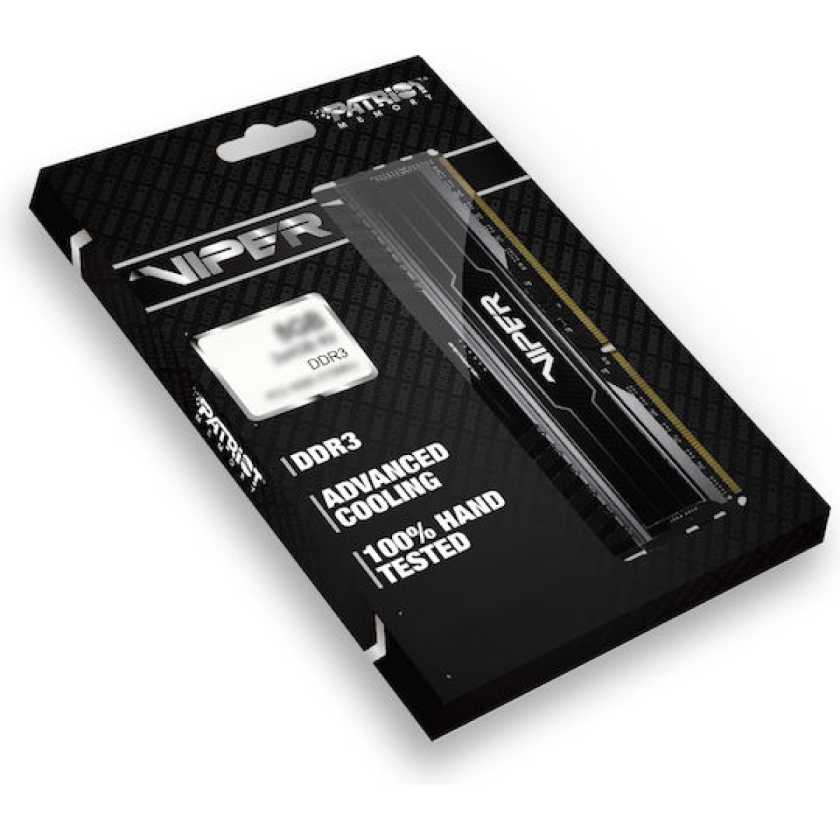 Patriot DDR3 8GB RAM με 2x4GB Modules και Ταχύτητα 1600 για Desktop