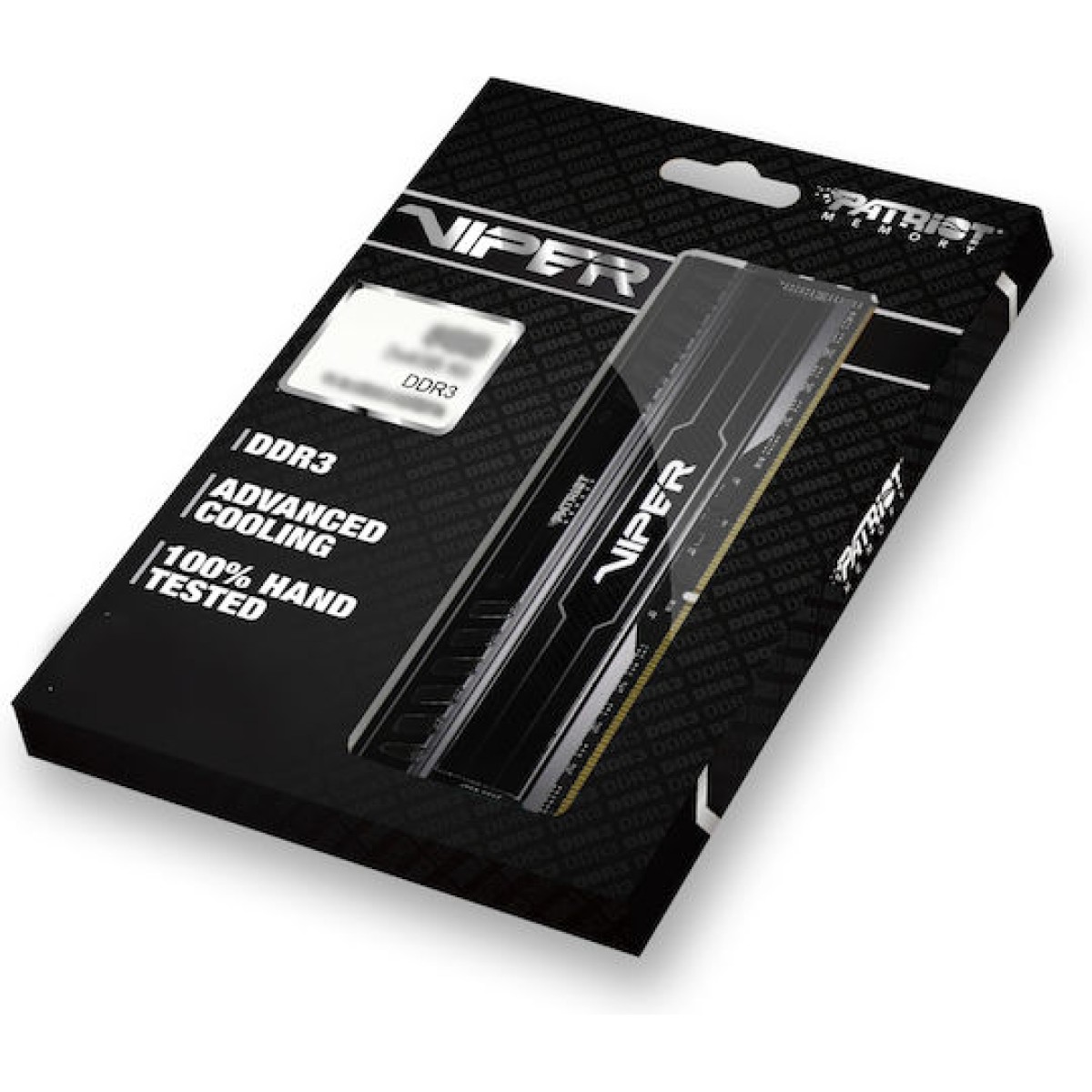 Patriot DDR3 8GB RAM με 2x4GB Modules και Ταχύτητα 1600 για Desktop