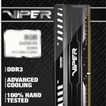 Patriot DDR3 16GB RAM με 2x8GB Modules και Ταχύτητα 1866 για Desktop