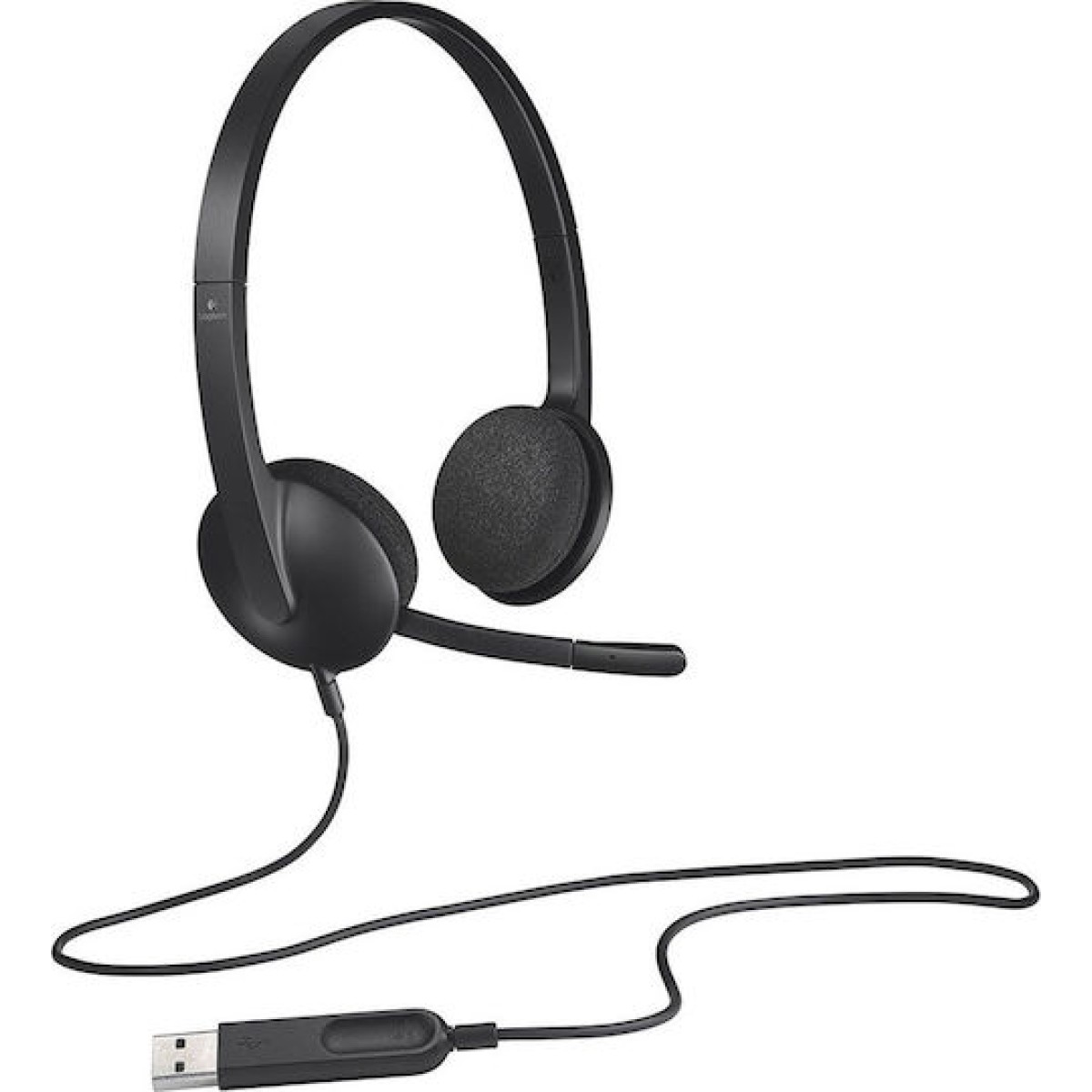 Logitech H340 On Ear Multimedia Ακουστικά με μικροφωνο και σύνδεση USB