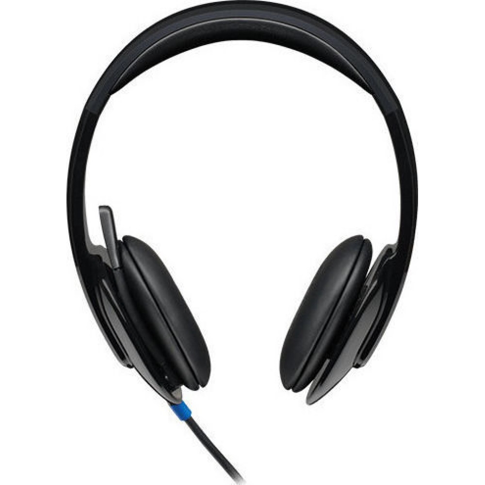 Logitech H540 On Ear Multimedia Ακουστικά με μικροφωνο και σύνδεση USB