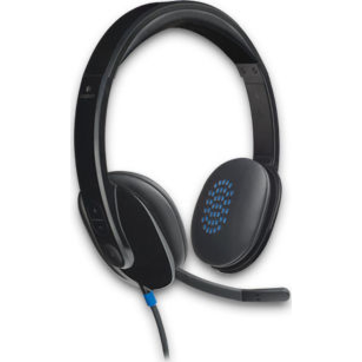 Logitech H540 On Ear Multimedia Ακουστικά με μικροφωνο και σύνδεση USB