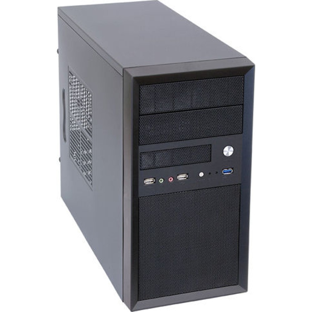 Chieftec CT-01B-OP Mini Tower Κουτί Υπολογιστή Μαύρο