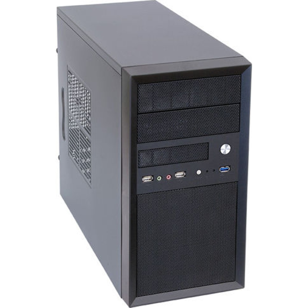 Chieftec CT-01B-OP Mini Tower Κουτί Υπολογιστή Μαύρο