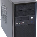 Chieftec CT-01B-OP Mini Tower Κουτί Υπολογιστή Μαύρο