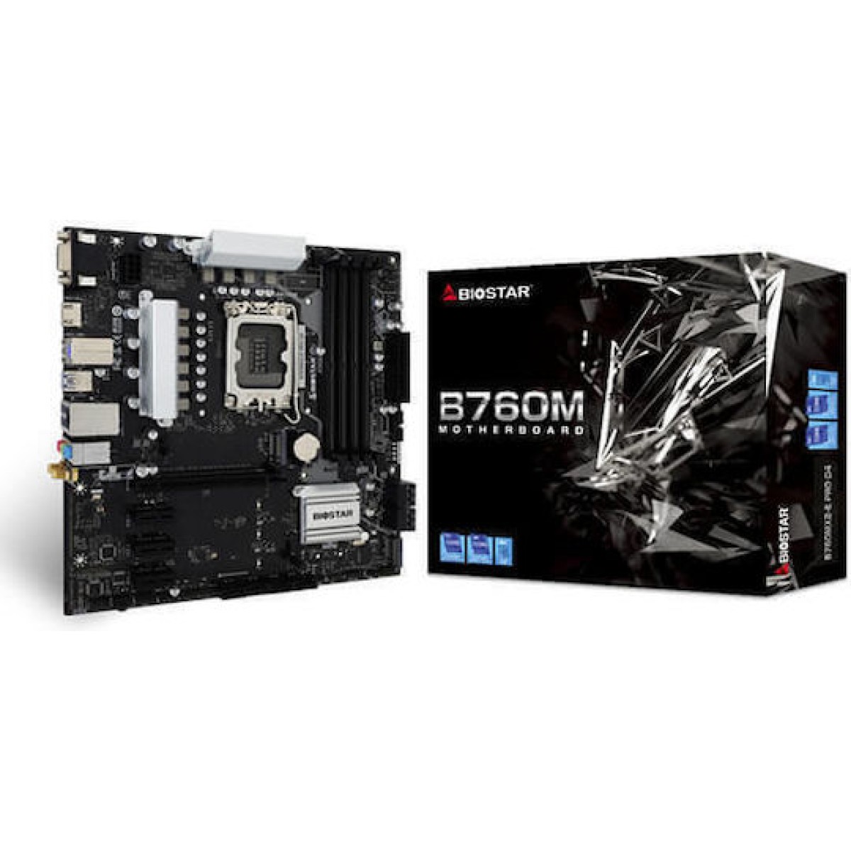 Biostar B760MX2-E PRO D4 rev. 6.0 Wi-Fi Motherboard Micro ATX με Intel 1700 Socket