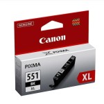 Canon CLI-551XL Γνήσιο Μελάνι Εκτυπωτή InkJet Μαύρο (6443B001)