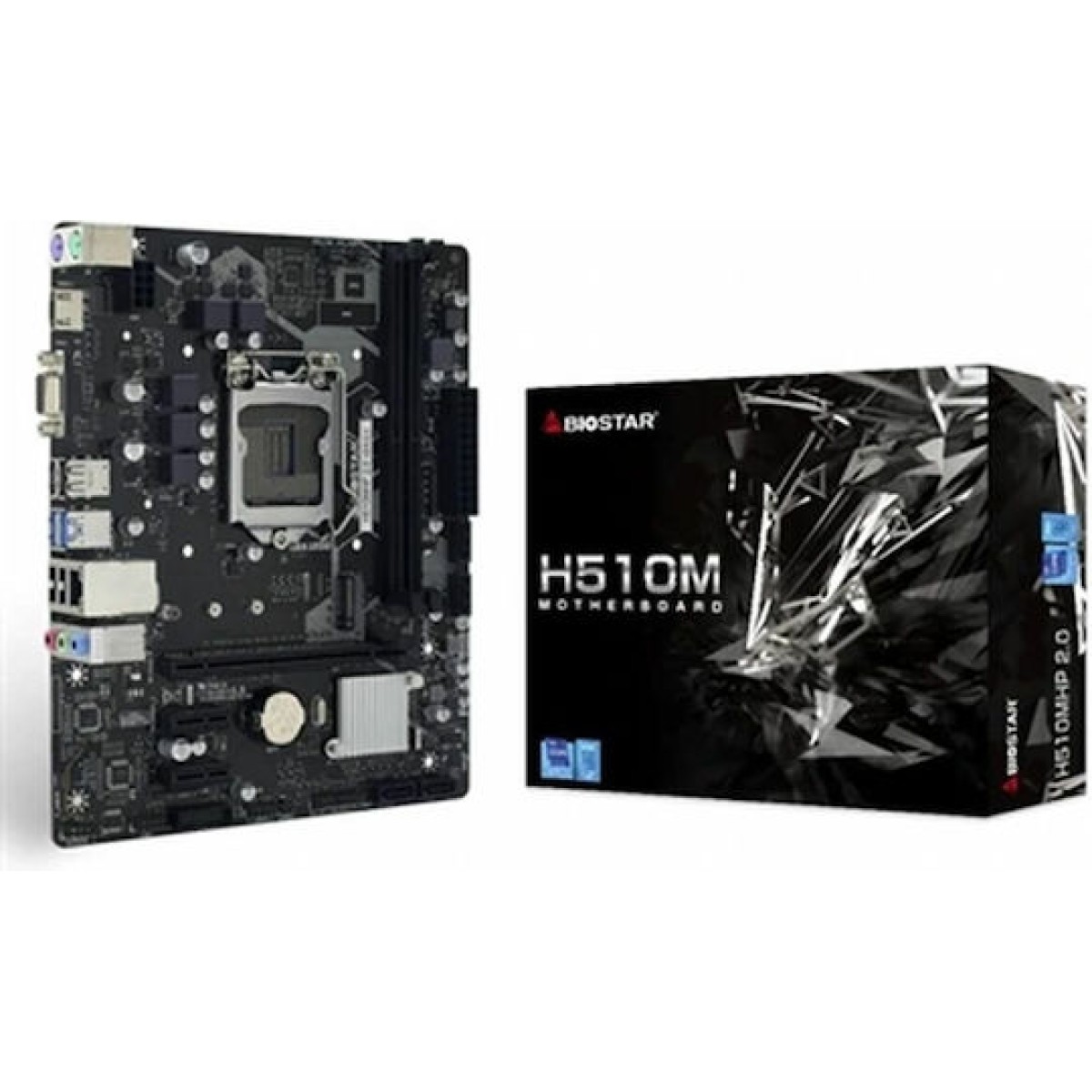 Biostar H510MHP rev. 6.0 Motherboard Micro ATX με Intel 1200 Socket H510MHP
