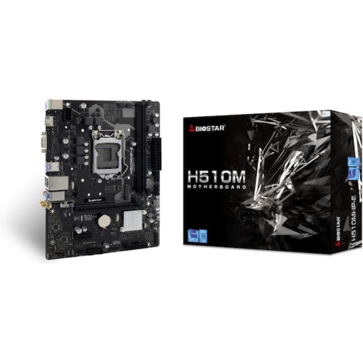 Biostar H510MHP rev. 6.0 Motherboard Micro ATX με Intel 1200 Socket H510MHP