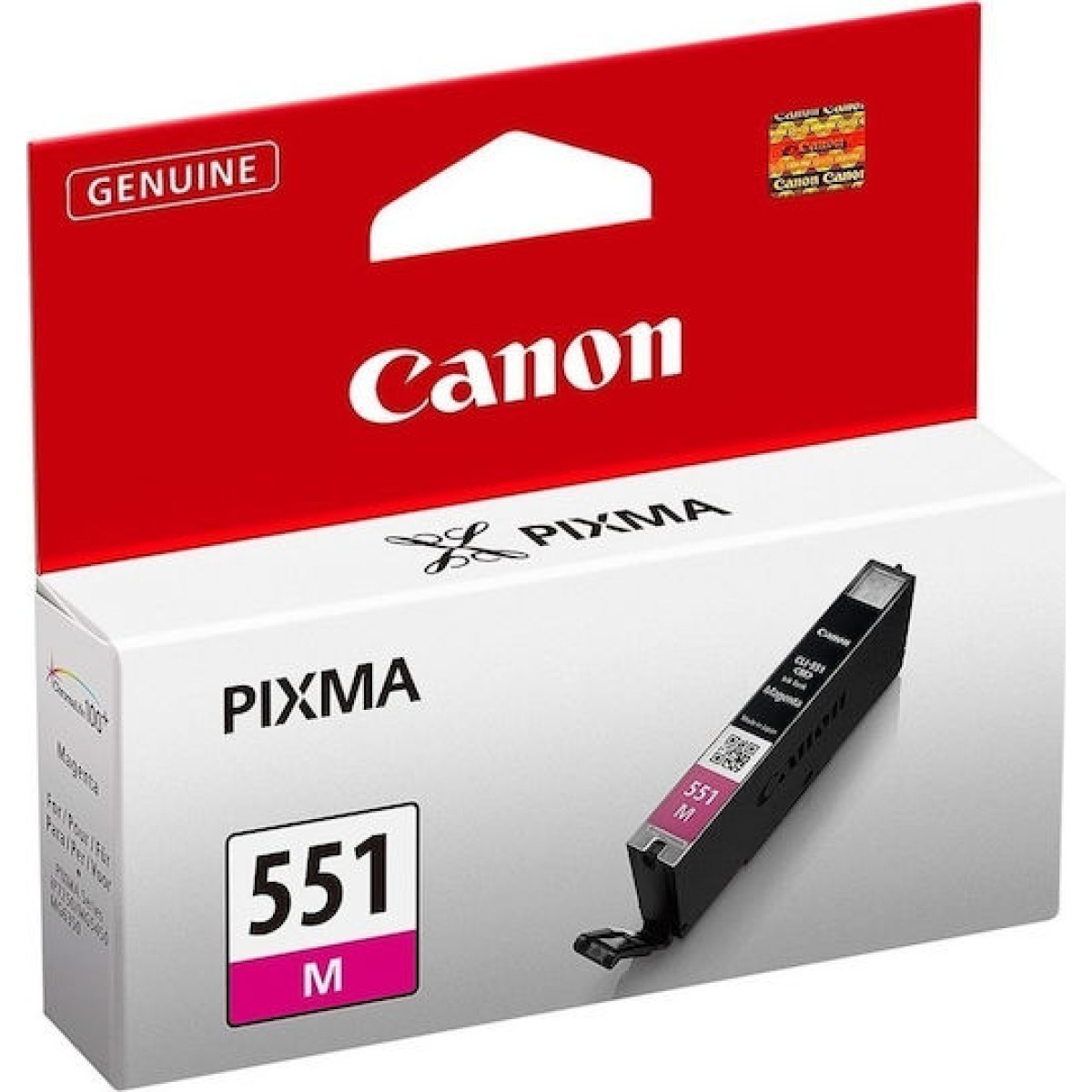 Canon CLI-551 Γνήσιο Μελάνι Εκτυπωτή InkJet Ματζέντα (6510B001)
