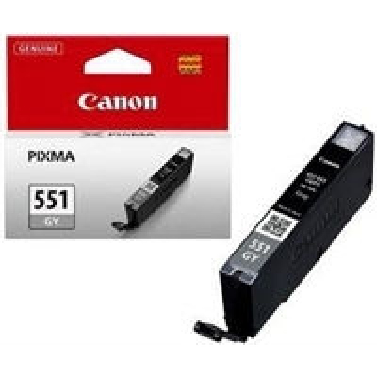 Canon CLI-551 Γνήσιο Μελάνι Εκτυπωτή InkJet Γκρι (6512B001)