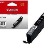Canon CLI-551 Γνήσιο Μελάνι Εκτυπωτή InkJet Γκρι (6512B001)