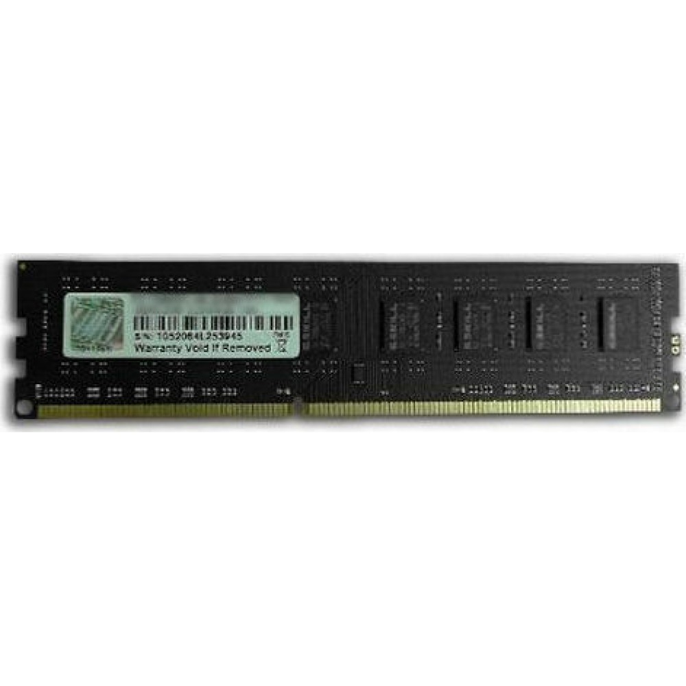G.Skill Value DDR3 με Module 1x8GB και Ταχύτητα 1600 για Desktop