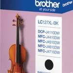 Brother LC127XL Γνήσιο Μελάνι Εκτυπωτή InkJet Μαύρο (LC-127XLBK)