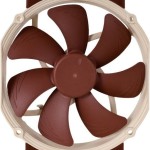 Noctua NF-A15 Case Fan 140mm με Σύνδεση 4-Pin PWM Καφέ
