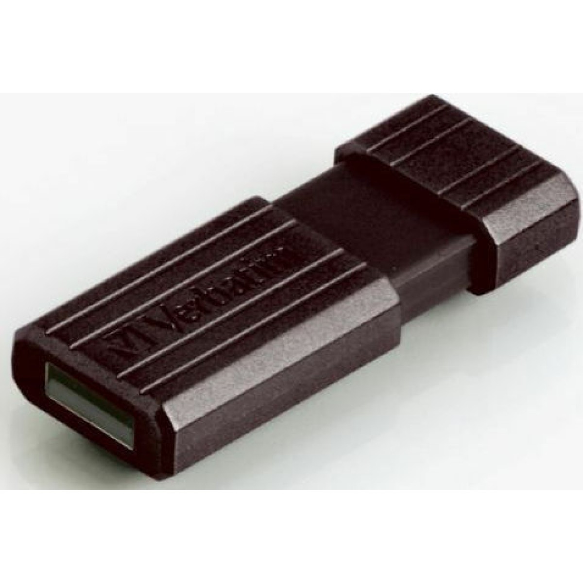 Verbatim PinStripe 64GB USB 2.0 Stick Μαύρο