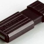 Verbatim PinStripe 64GB USB 2.0 Stick Μαύρο