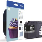 Brother LC123 Γνήσιο Μελάνι Εκτυπωτή InkJet Μαύρο (LC-123BK)