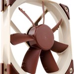 Noctua NF-S12A Case Fan 120mm με Σύνδεση 4-Pin PWM Καφέ