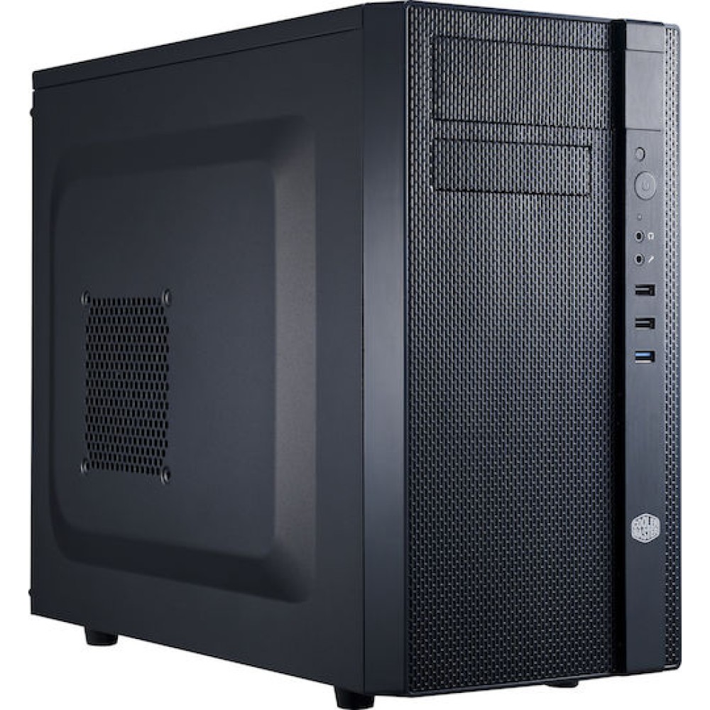 CoolerMaster N200 Mini Tower Κουτί Υπολογιστή Μαύρο