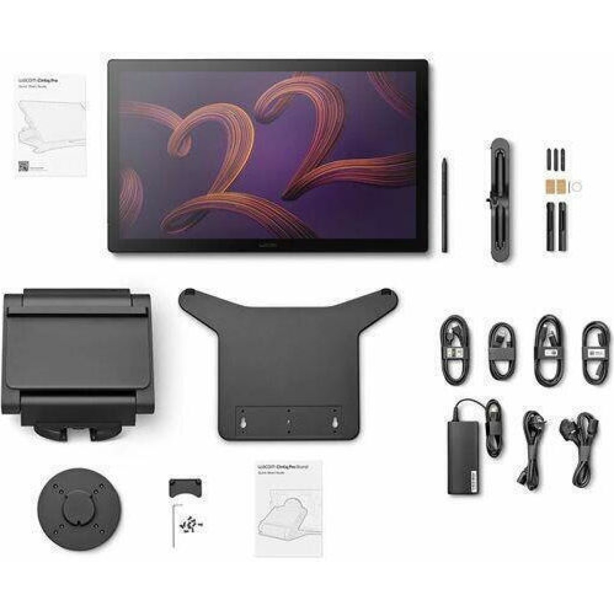 Wacom Cintiq Pro 22 Stand Bundle Γραφίδα Σχεδίασης με Όθονη 4K 21.5
