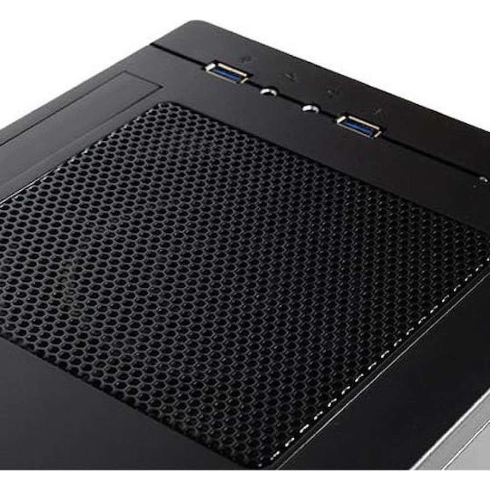 Silverstone SG05-Lite Mini Tower Κουτί Υπολογιστή Μαύρο