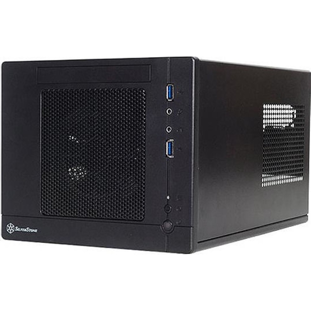 Silverstone SG05-Lite Mini Tower Κουτί Υπολογιστή Μαύρο