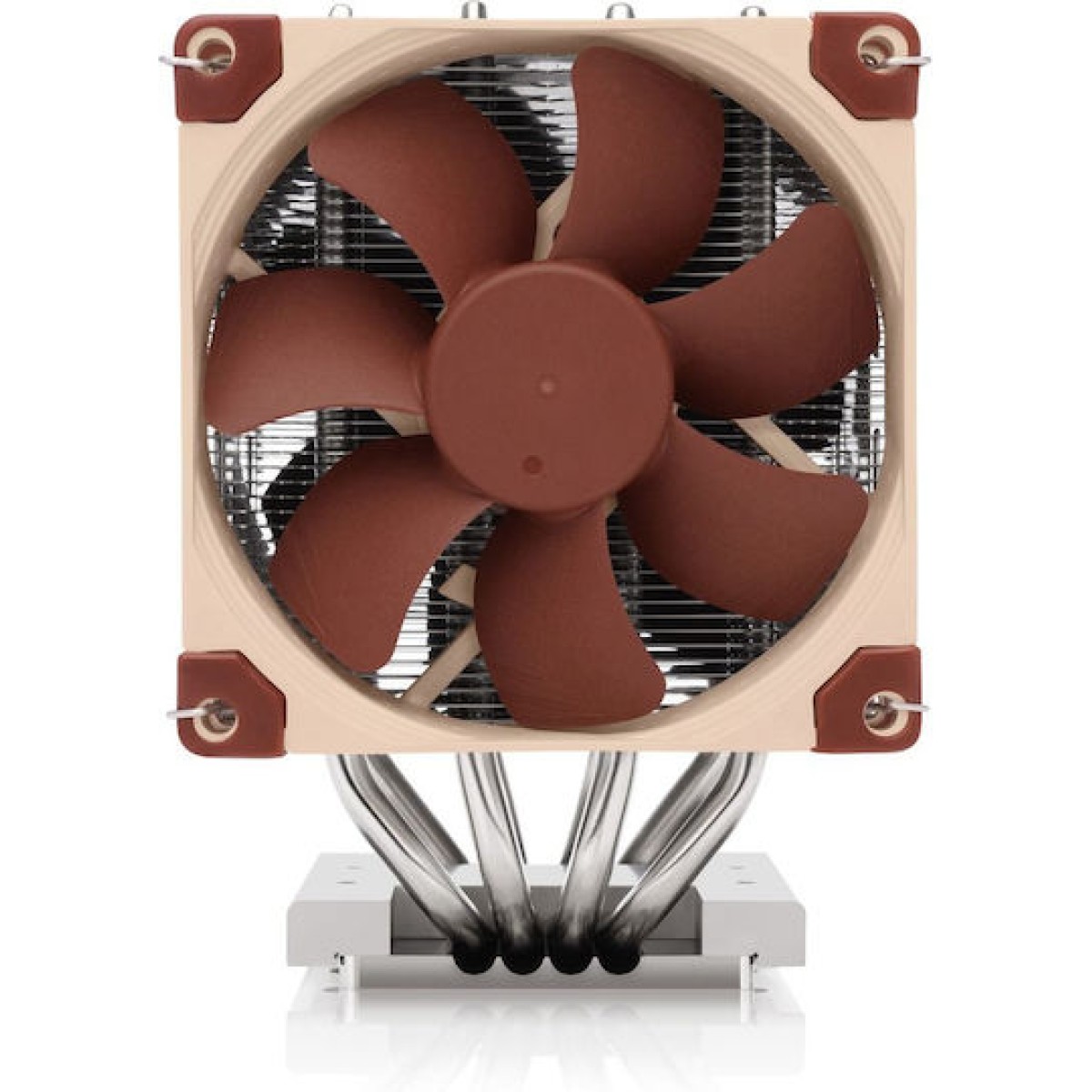 Noctua NH-D9 TR5-SP6 4U Ψύκτρα Επεξεργαστή Διπλού Ανεμιστήρα για Socket SP6/TR5 Καφέ