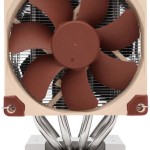 Noctua NH-D9 TR5-SP6 4U Ψύκτρα Επεξεργαστή Διπλού Ανεμιστήρα για Socket SP6/TR5 Καφέ