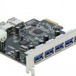 DeLock Κάρτα PCIe σε 5 εξωτερικές και 2 εσωτερικές θύρες USB 3.0