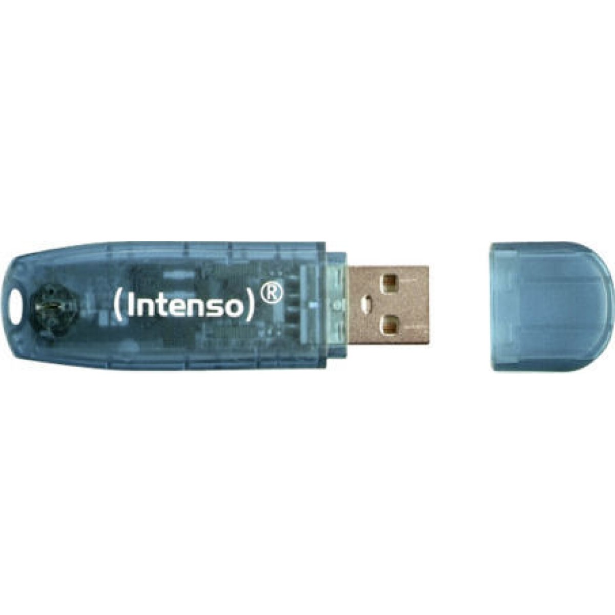 Intenso Rainbow Line 4GB USB 2.0 Stick Μπλε