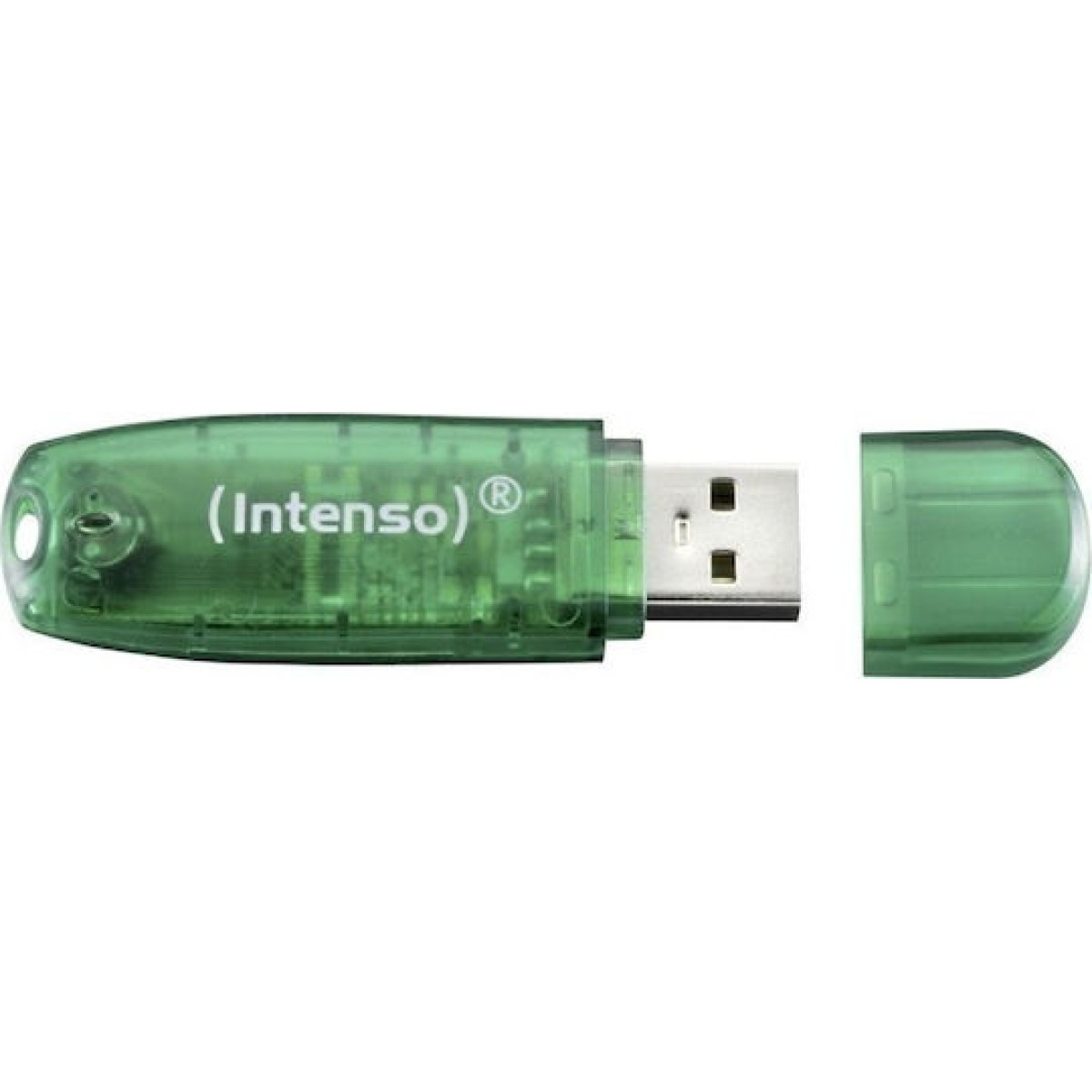 Intenso Rainbow Line 8GB USB 2.0 Stick Πράσινο