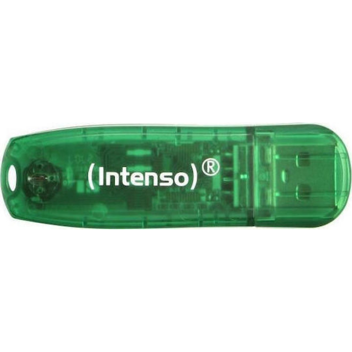 Intenso Rainbow Line 8GB USB 2.0 Stick Πράσινο