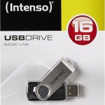 Intenso Basic Line 16GB USB 2.0 Stick Ασημί