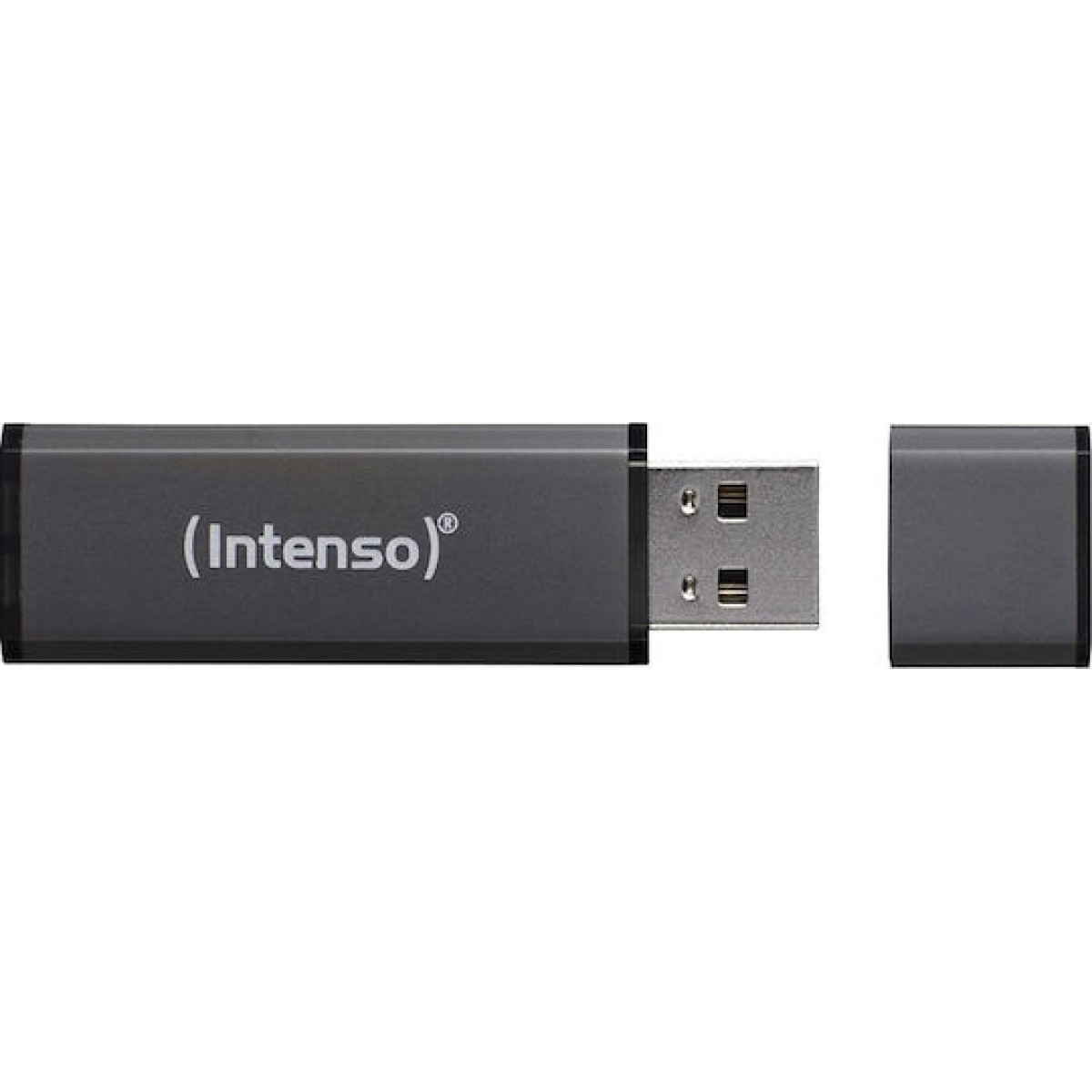 Intenso Alu Line 16GB USB 2.0 Stick Γκρι