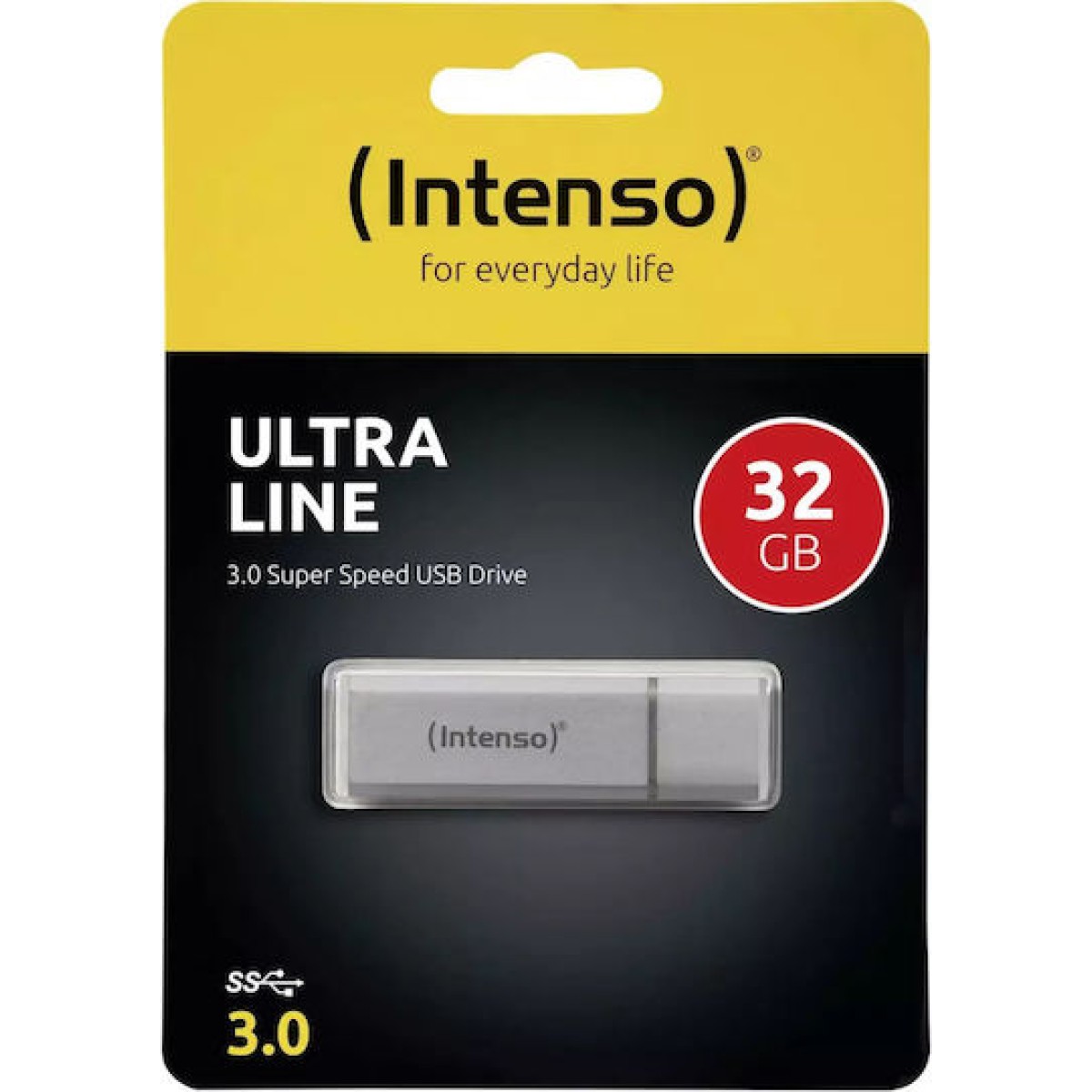 Intenso Ultra Line 32GB USB 3.0 Stick Γκρι