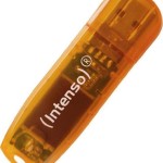 Intenso Rainbow Line 64GB USB 2.0 Stick Πορτοκαλί