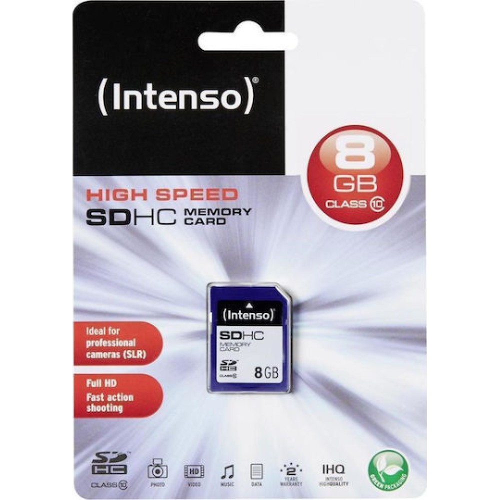 Intenso SDHC 8GB Class 10 High Speed