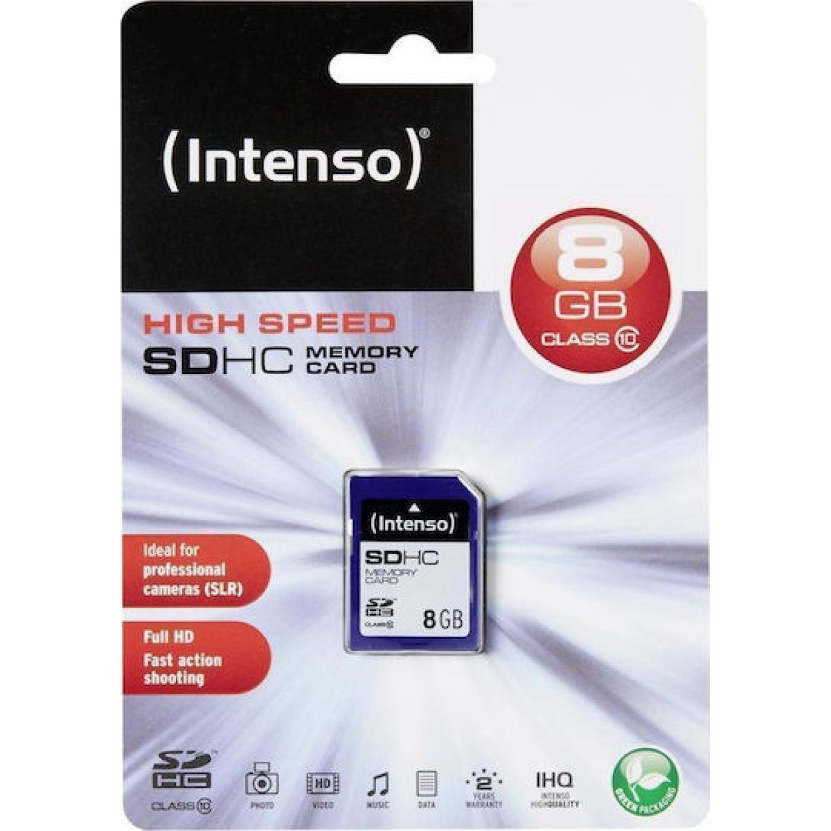 Intenso SDHC 8GB Class 10 High Speed