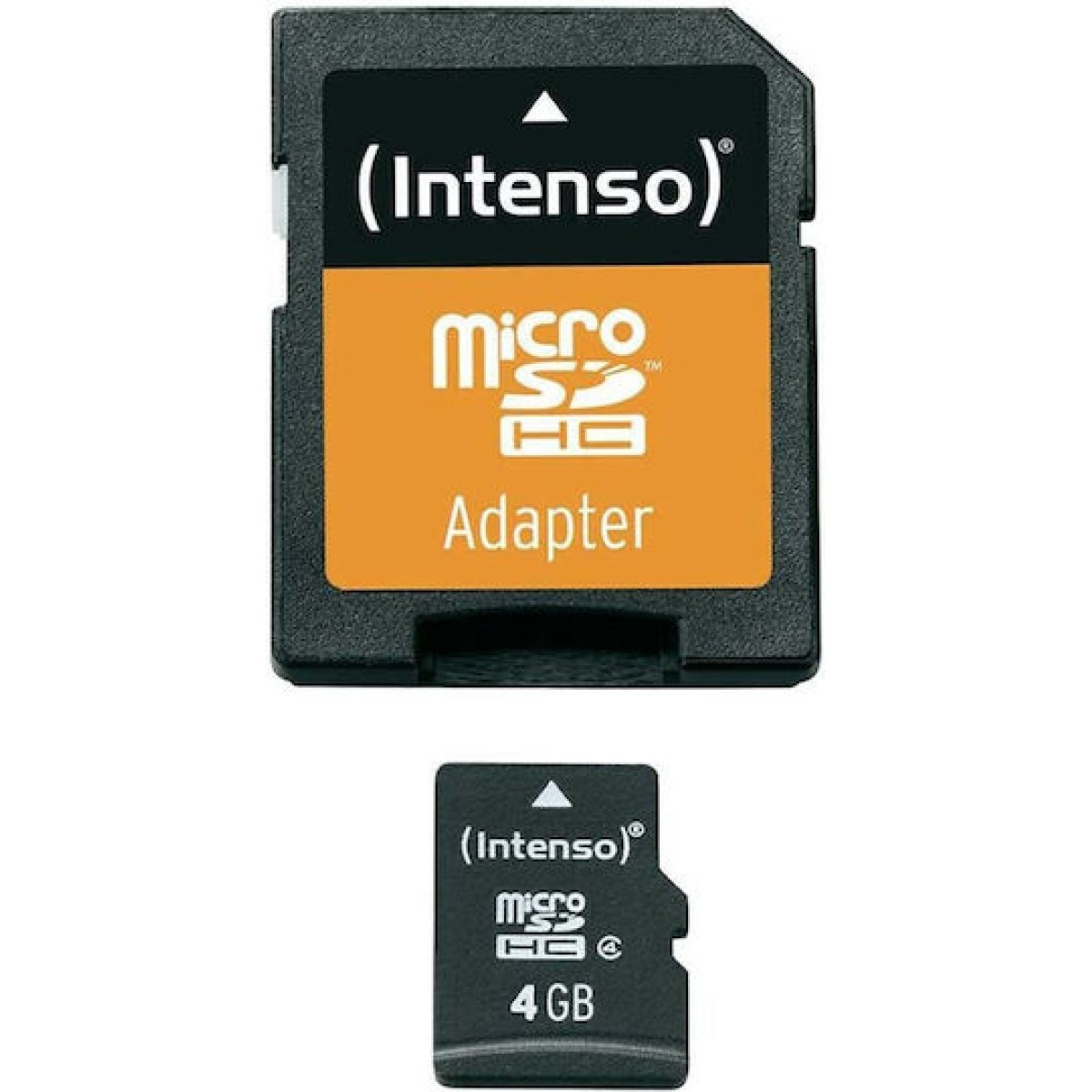Intenso microSDHC 4GB Class 4 με αντάπτορα