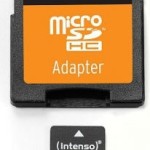Intenso microSDHC 8GB Class 4 Default Speed με αντάπτορα