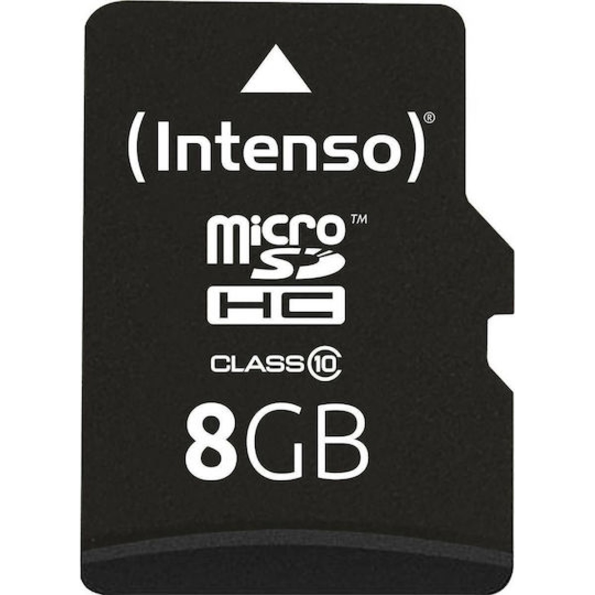 Intenso microSDHC 8GB Class 10 High Speed με αντάπτορα