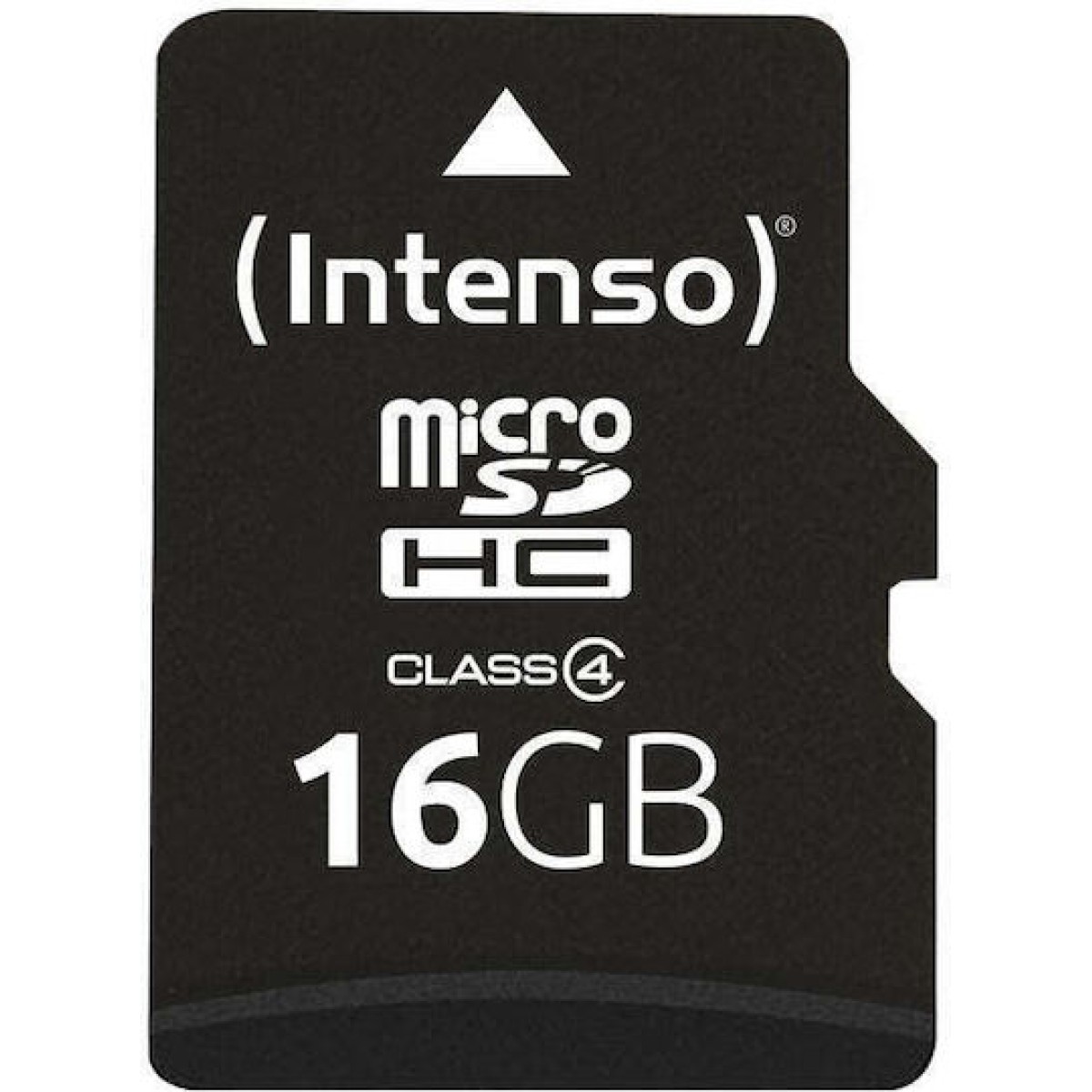 Intenso microSDHC 16GB Class 4 Default Speed με αντάπτορα