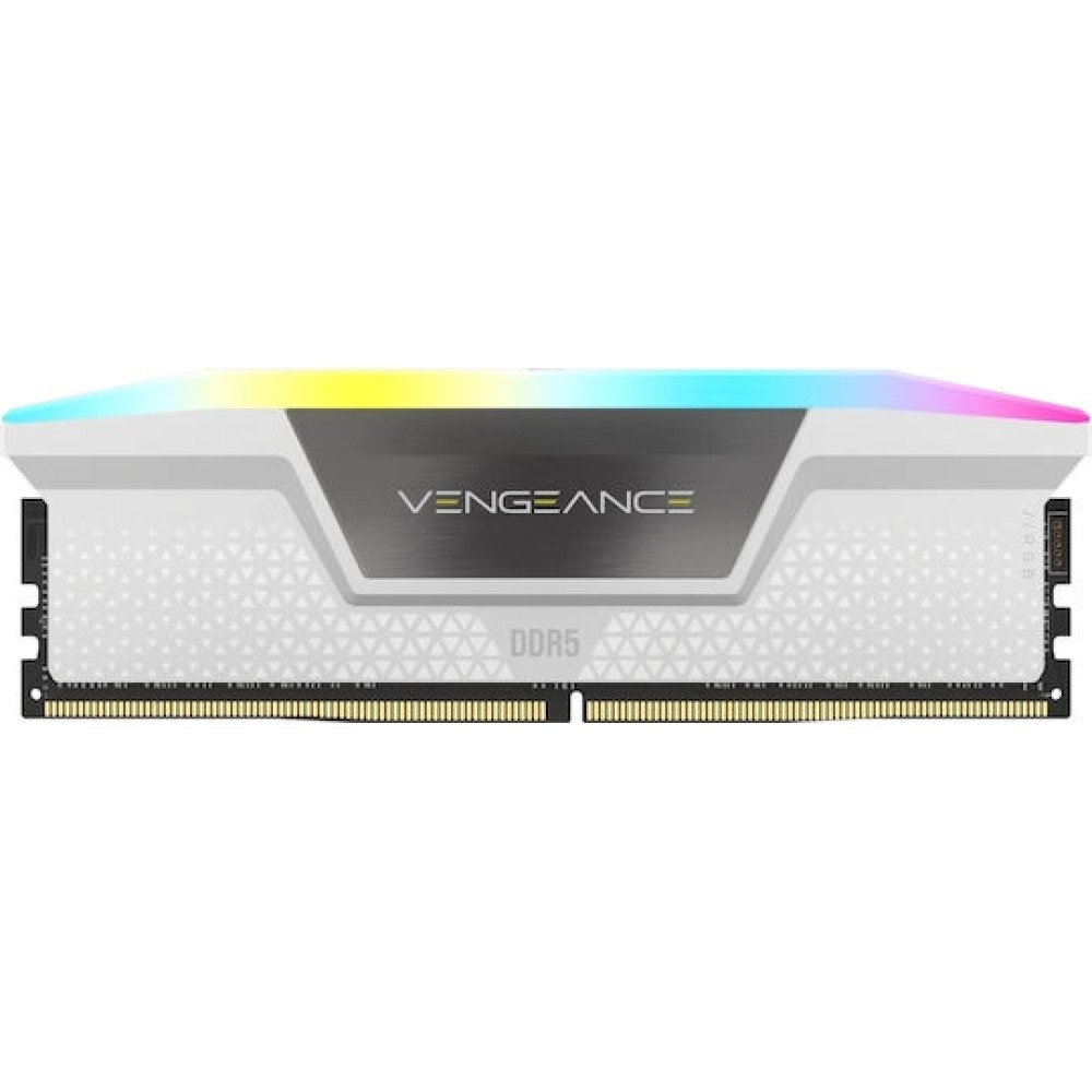 Corsair Vengeance RGB K2 DDR5 32GB RAM με 2x16GB Modules και Ταχύτητα 5600 για Desktop