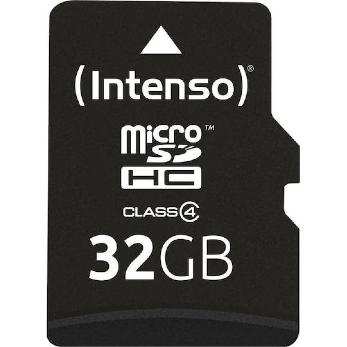Intenso microSDHC 32GB Class 4 Default Speed με αντάπτορα