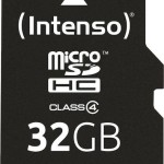 Intenso microSDHC 32GB Class 4 Default Speed με αντάπτορα