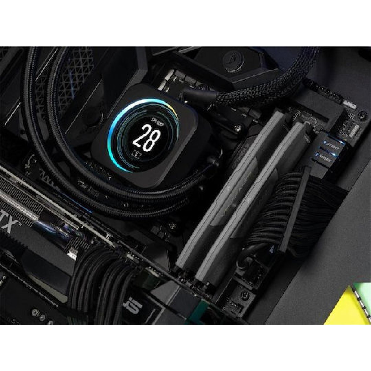 Corsair Vengeance DDR5 32GB RAM με 2x16GB Modules και Ταχύτητα 6000 για Desktop