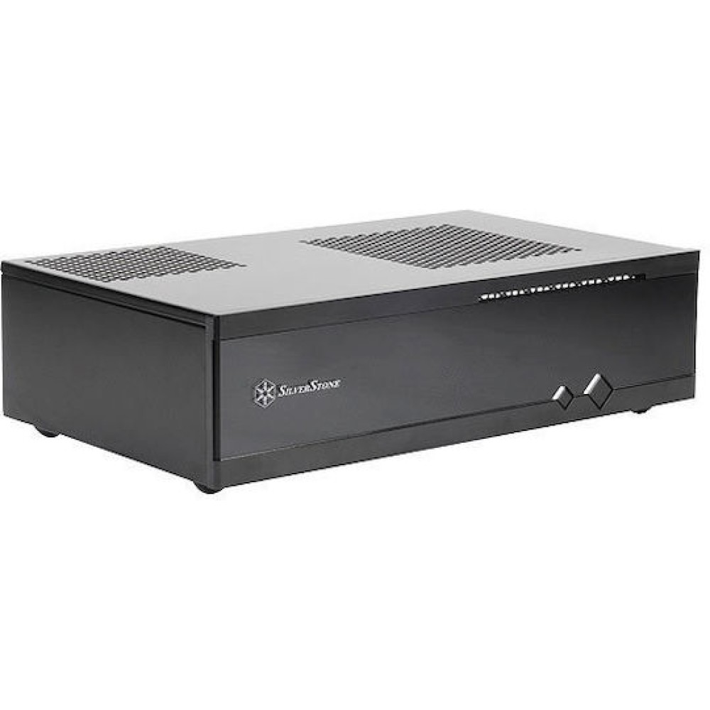 Silverstone ML05B Home Theater Κουτί Υπολογιστή Μαύρο