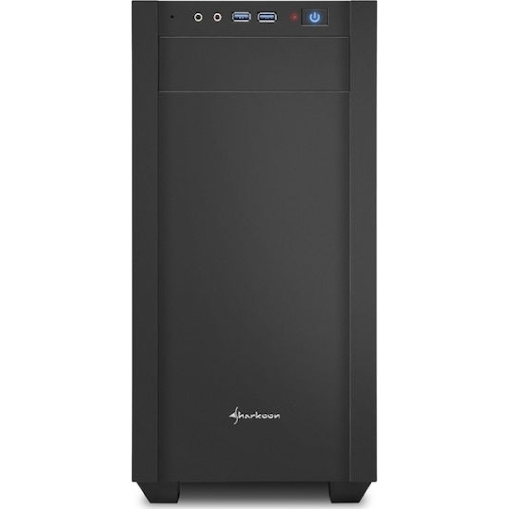 Sharkoon S1000 Midi Tower Κουτί Υπολογιστή Μαύρο